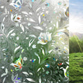 rabbitgoo Window Privacy Film Rainbow Tulip - Privacy with Light