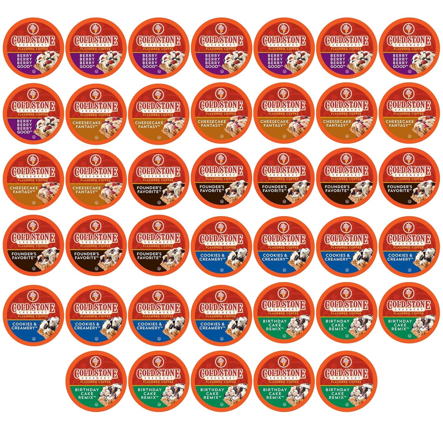 Cold Stone Creamery Coffee Pods Variety Pack