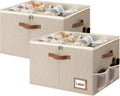 StorageWorks Shoe Organizer 2 Pack - Space-Saving Shoe Storage Boxes