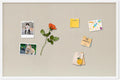 Cork Board with Linen White Bulletin Board 36x24 - Clean Display