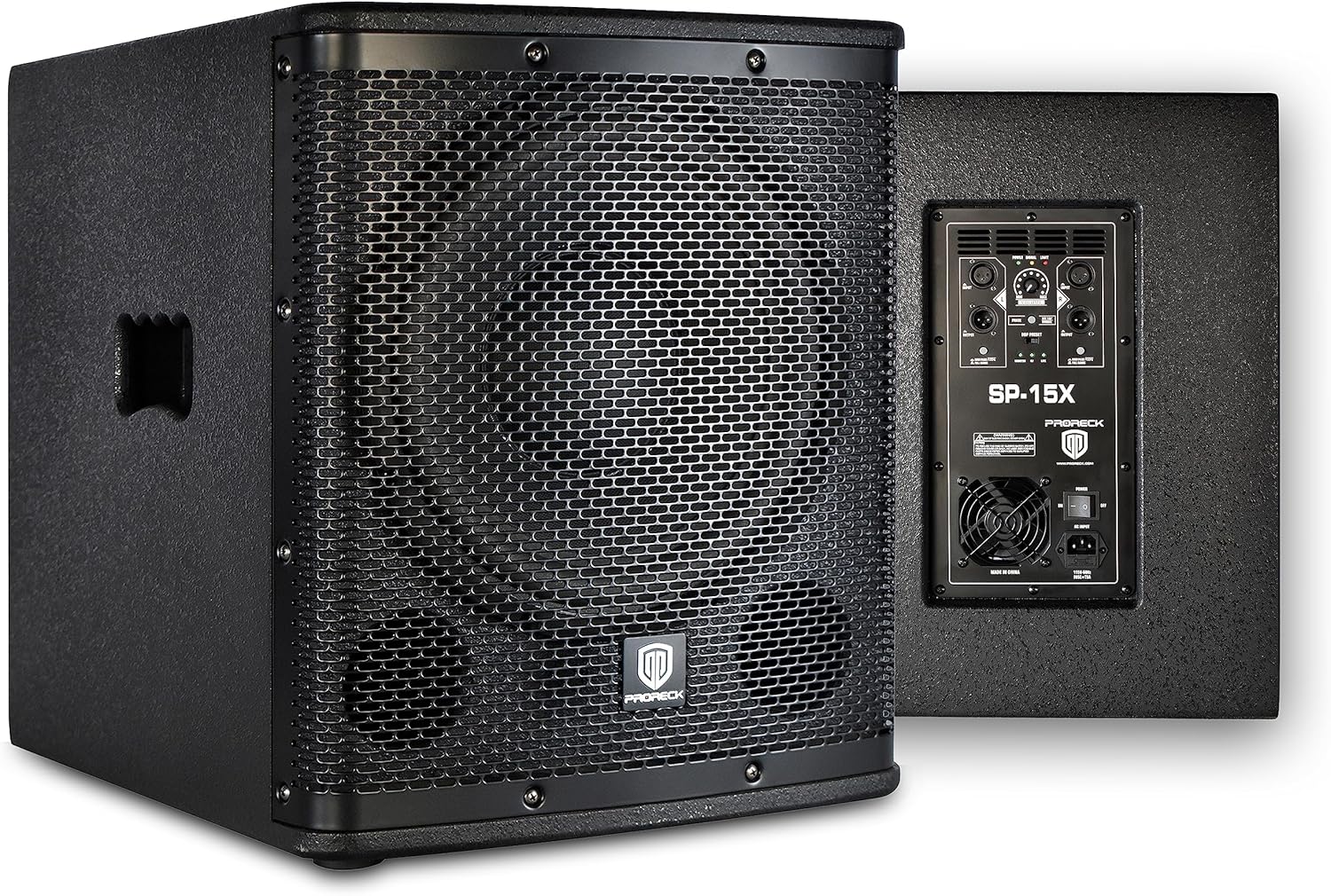 PRORECK SP-15X Active Powered PA Subwoofer for Events and Parties