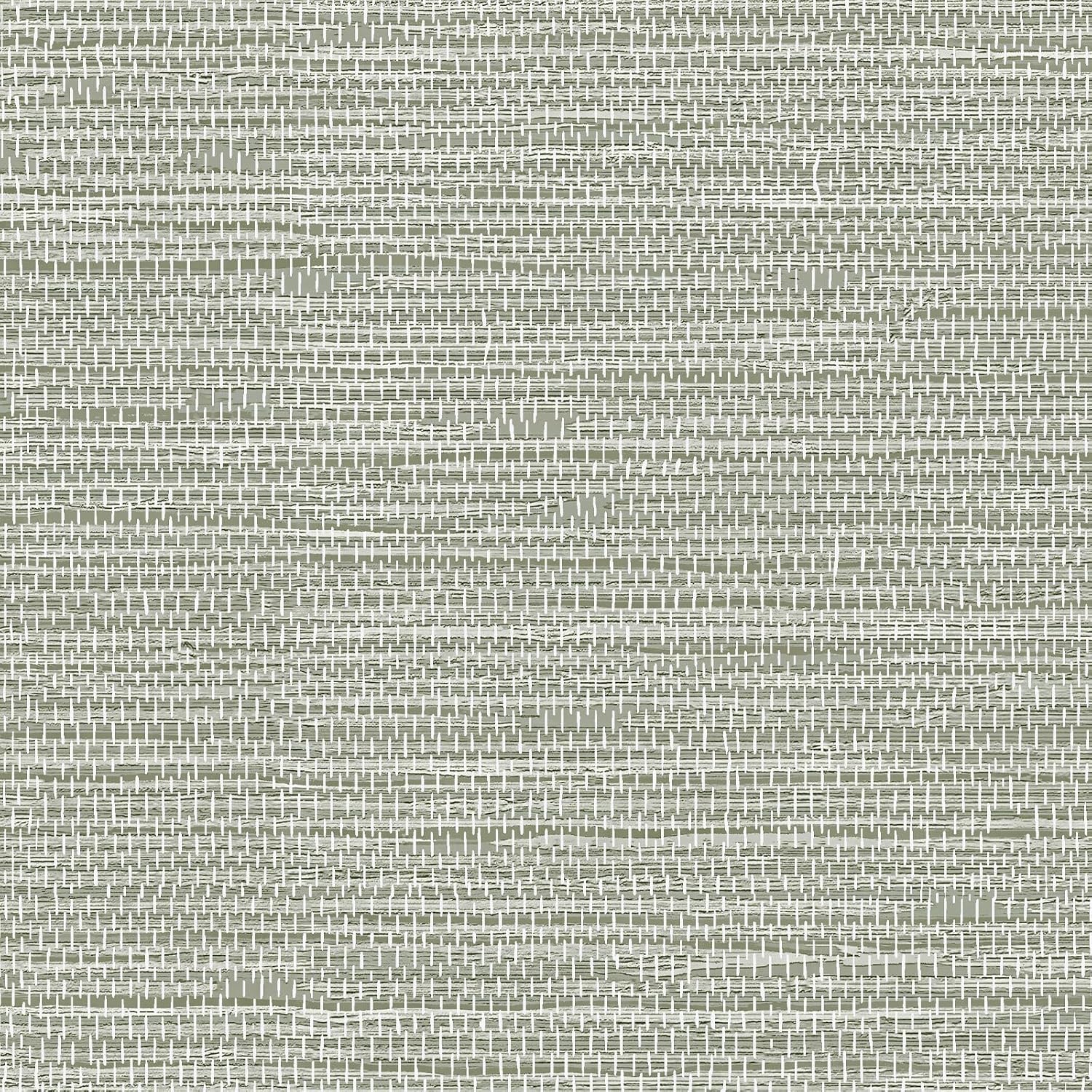 Peel and Stick Grasscloth Wallpaper for a Coastal Farmhouse Look
