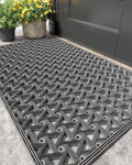 Color&Geometry Heavy Duty Outdoor Welcome Mat for All Weather