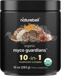 NatureBell Organic Mushroom Powder for Energy and Focus