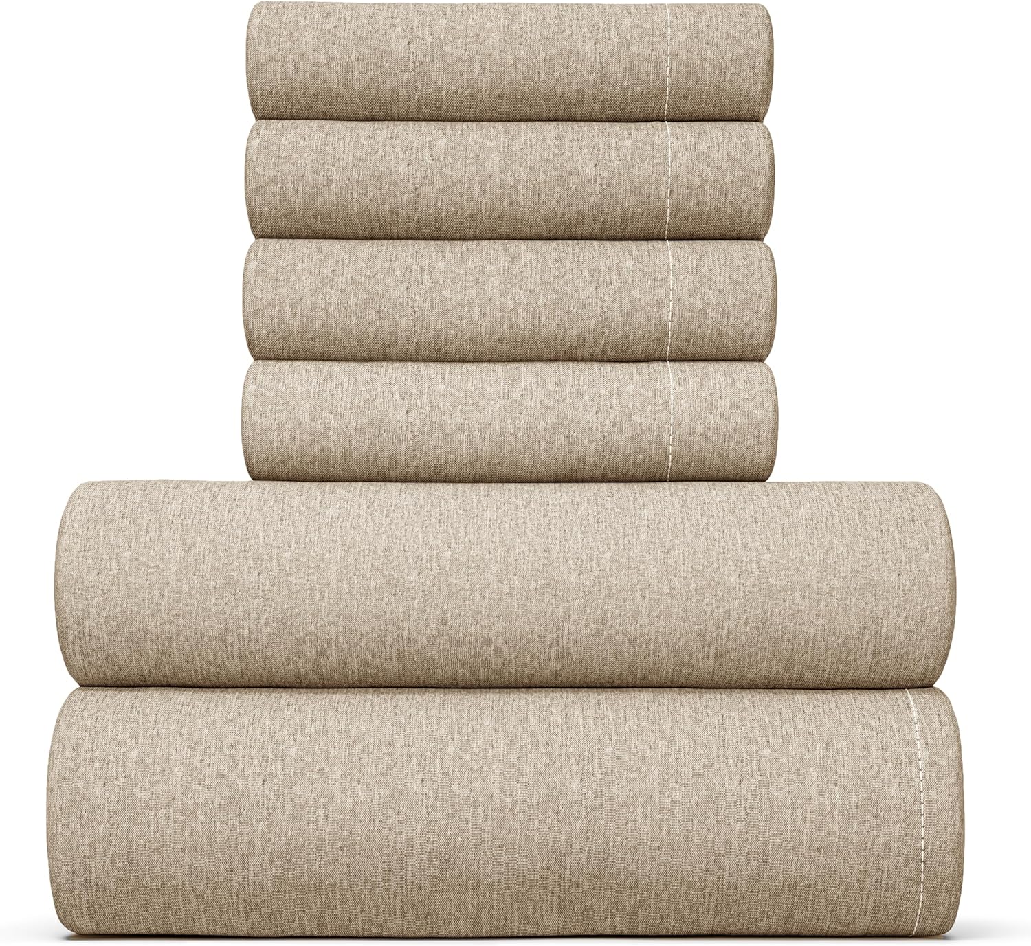 Queen 6 Piece Sheet Set - Cooling Sheets for Hot Sleepers