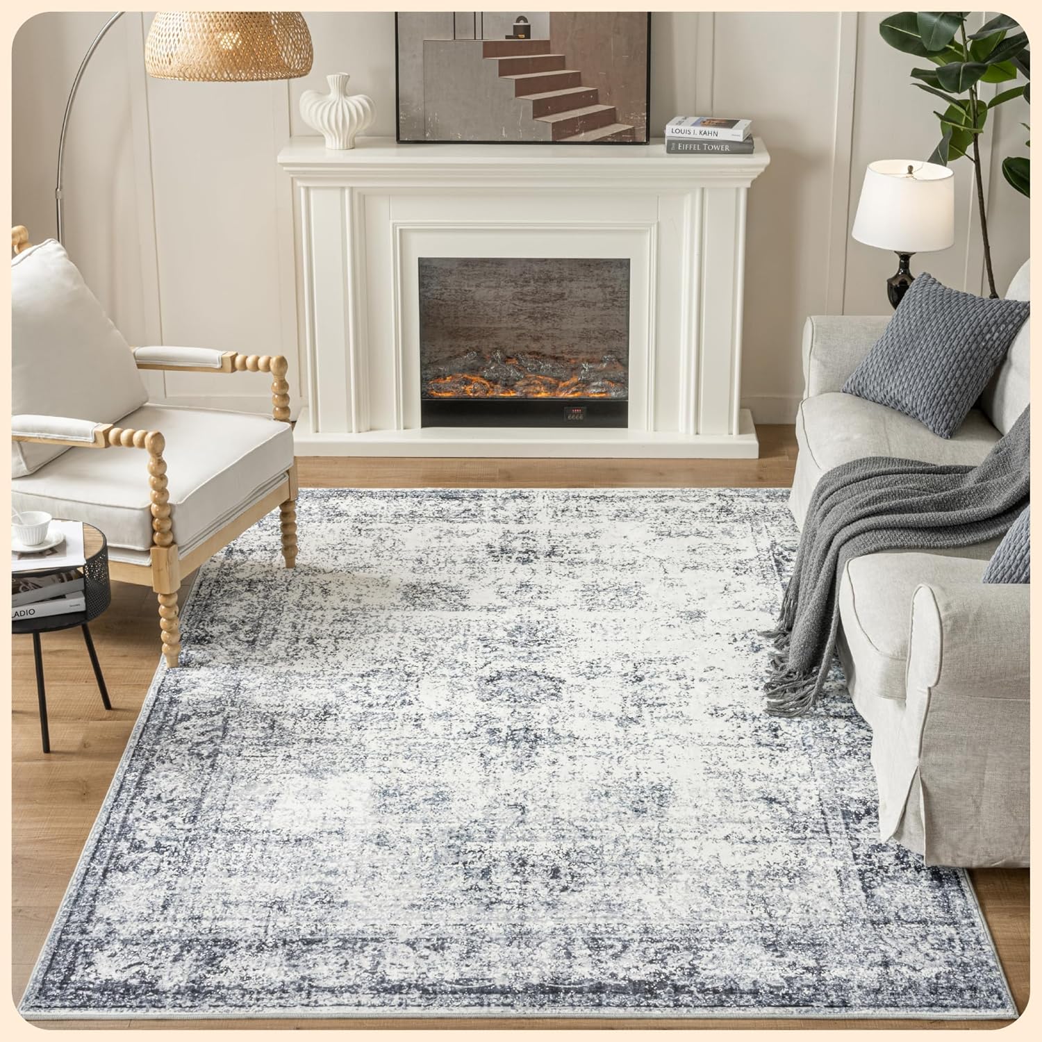 Istana 6x9 Area Rugs - Luxurious Soft Touch for Living Room