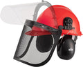 NoCry 6-in-1 Chainsaw Helmet with Face Shield and Ear Muffs