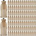 Burlap Wine Bags 100 Pack 5.9 x 13.8 in - Rustic Drawstring Gift Sacks