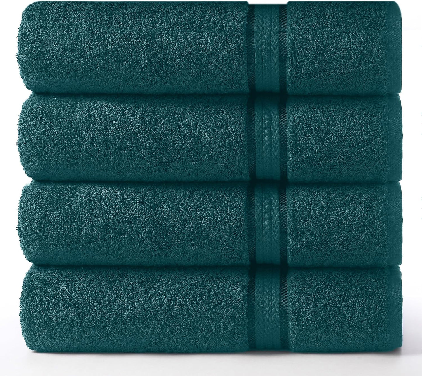 Ultra Soft Extra Large Bath Towels Set - 100% Ringspun Cotton