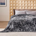 Bedsure GentleSoft Sherpa Fluffy Blanket Queen Size for Women - Tie