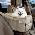 Center Console Dog Car Seat for Small Dog - Secure Console Booster
