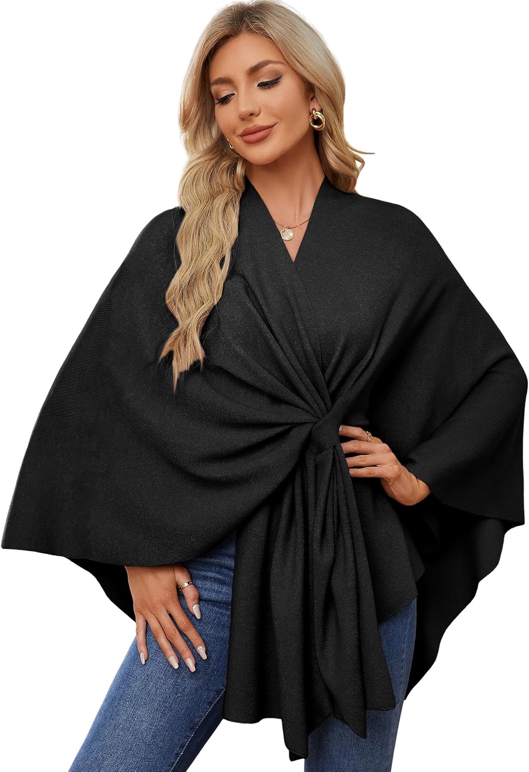 PULI Women's Elegant Shawl Wraps for All Seasons and Styles