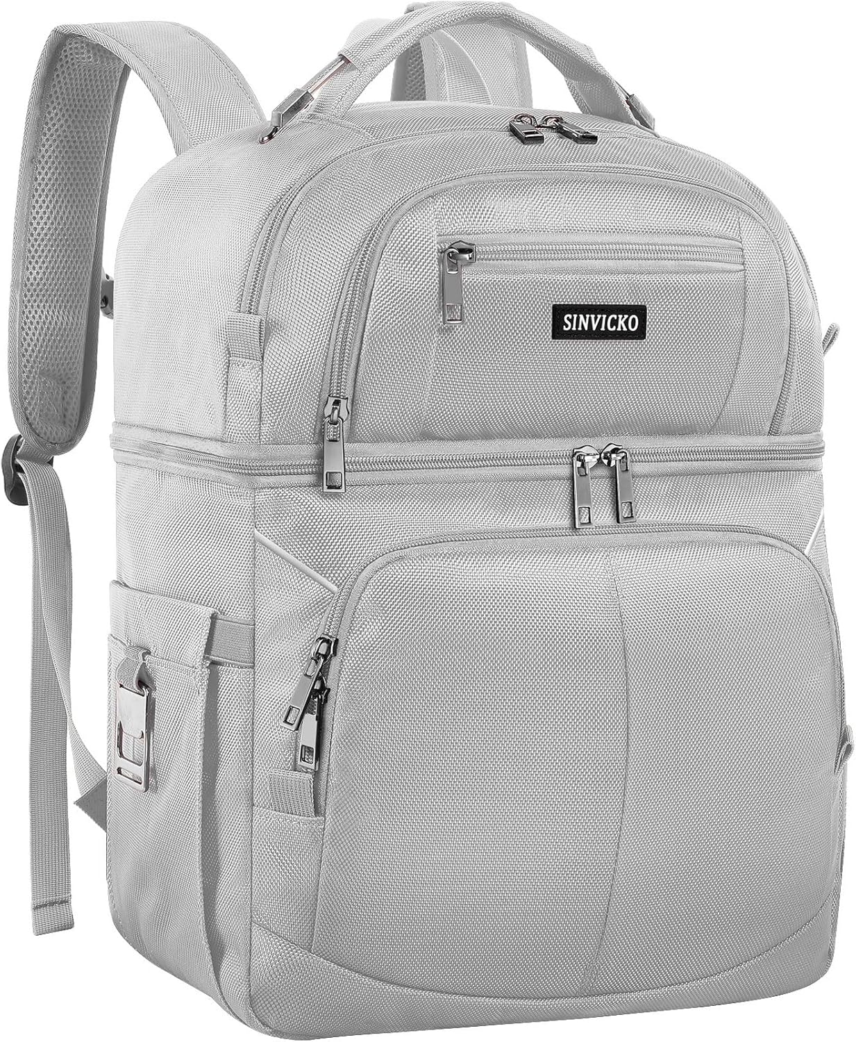 Insulated Cooler Backpack for Men Women - Double Deck Design