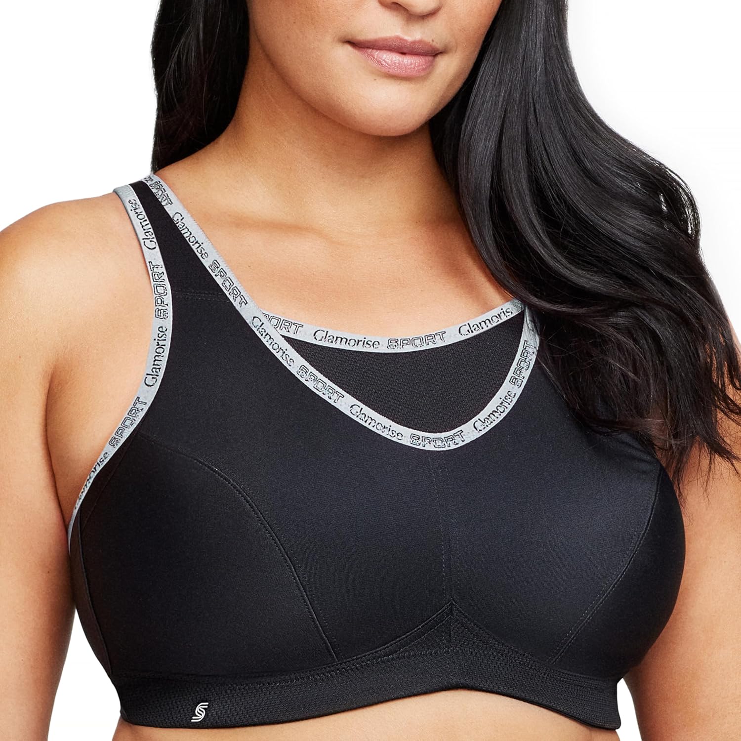 Glamorise Women's No-bounce Camisole Sports Bra for Comfort