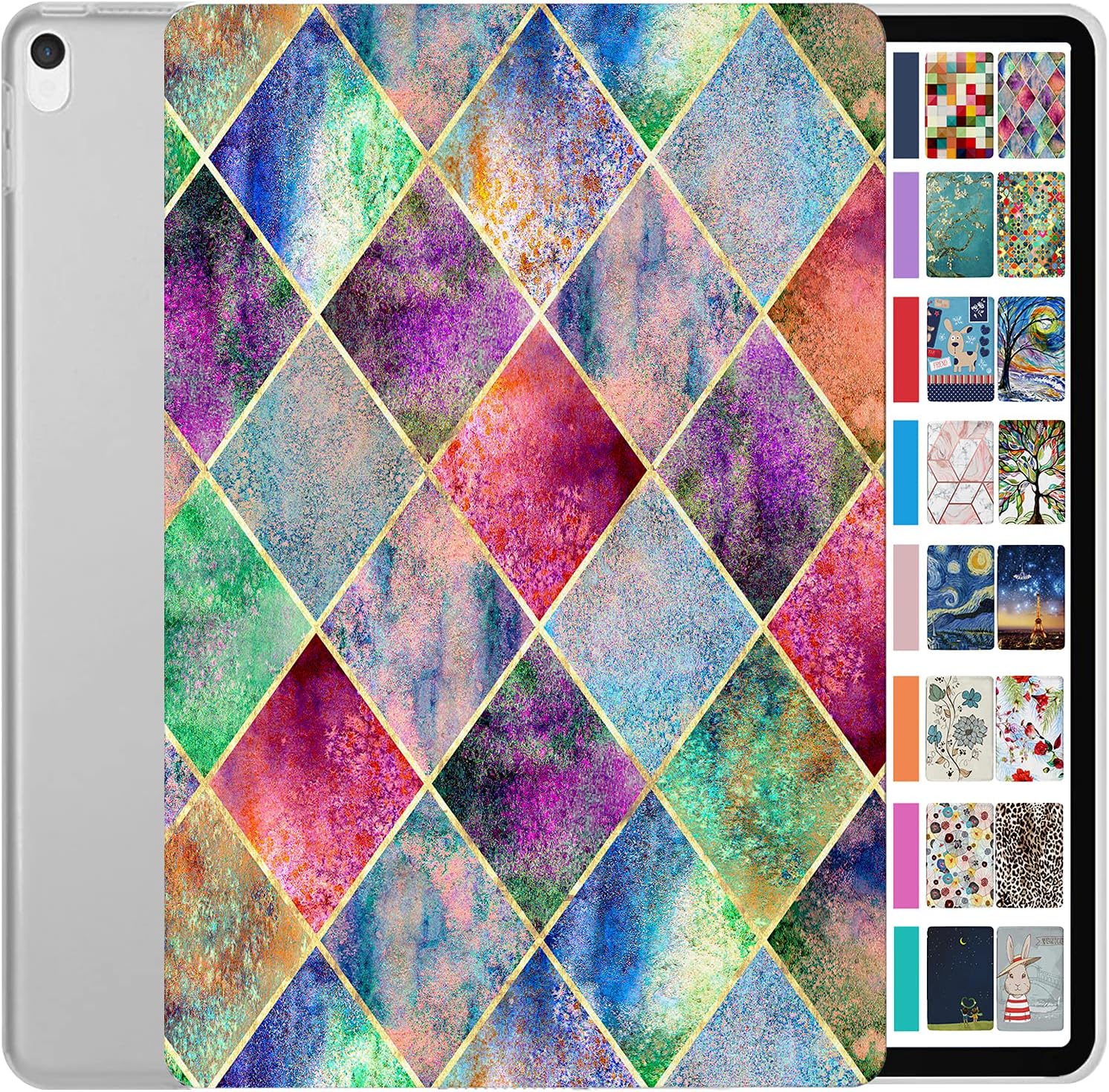 DuraSafe Cases for iPad Pro 12.9 2nd Gen 2017 - Diamond Grid