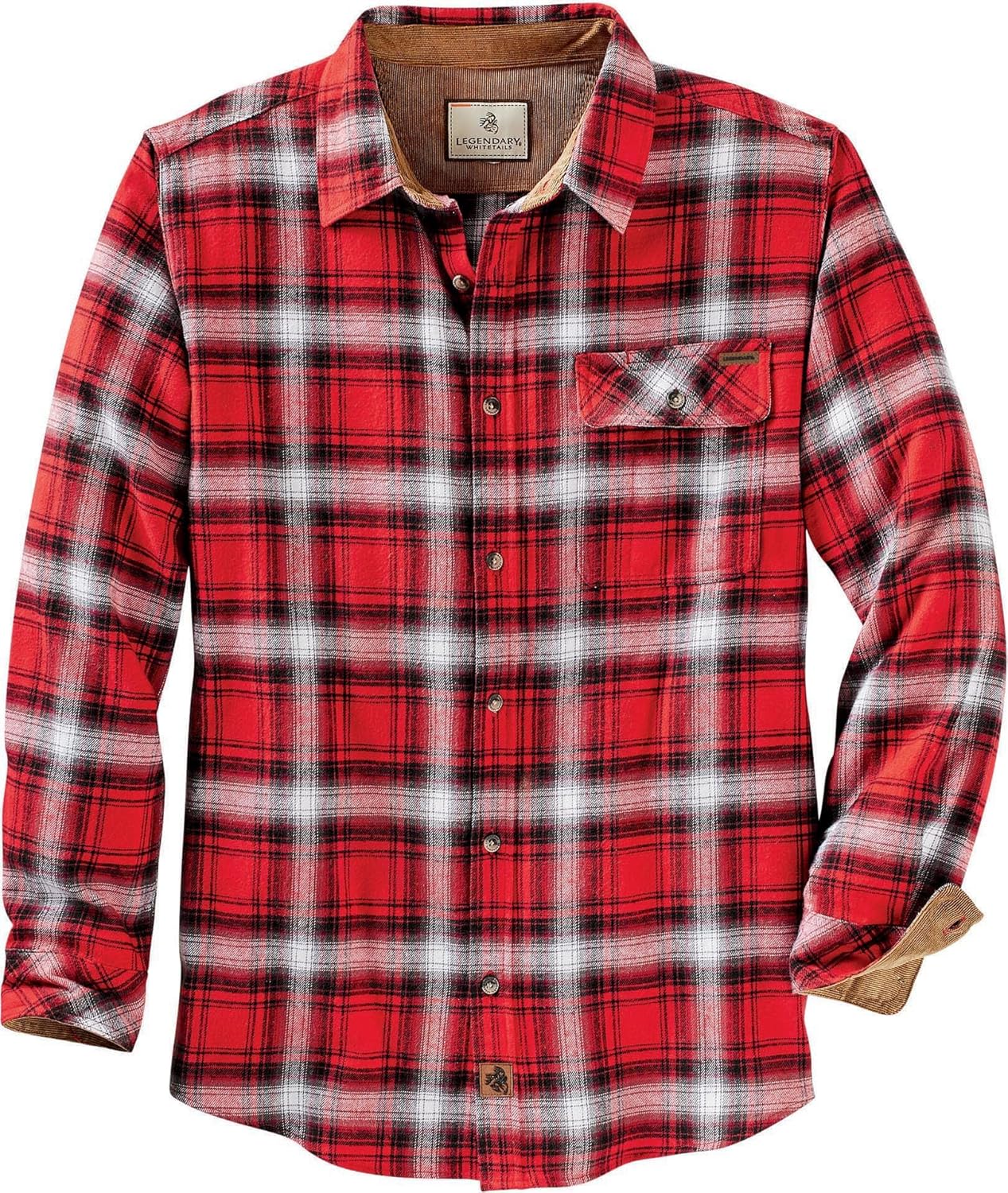 Legendary Whitetails Men's Flannel Shirt for Comfort and Style