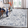 vivorug 8x10 Area Rugs - Stain Resistant Floral Vintage Rug