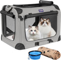 Petprsco Large Cat Carrier for 2 Cats and Small Dogs Travel