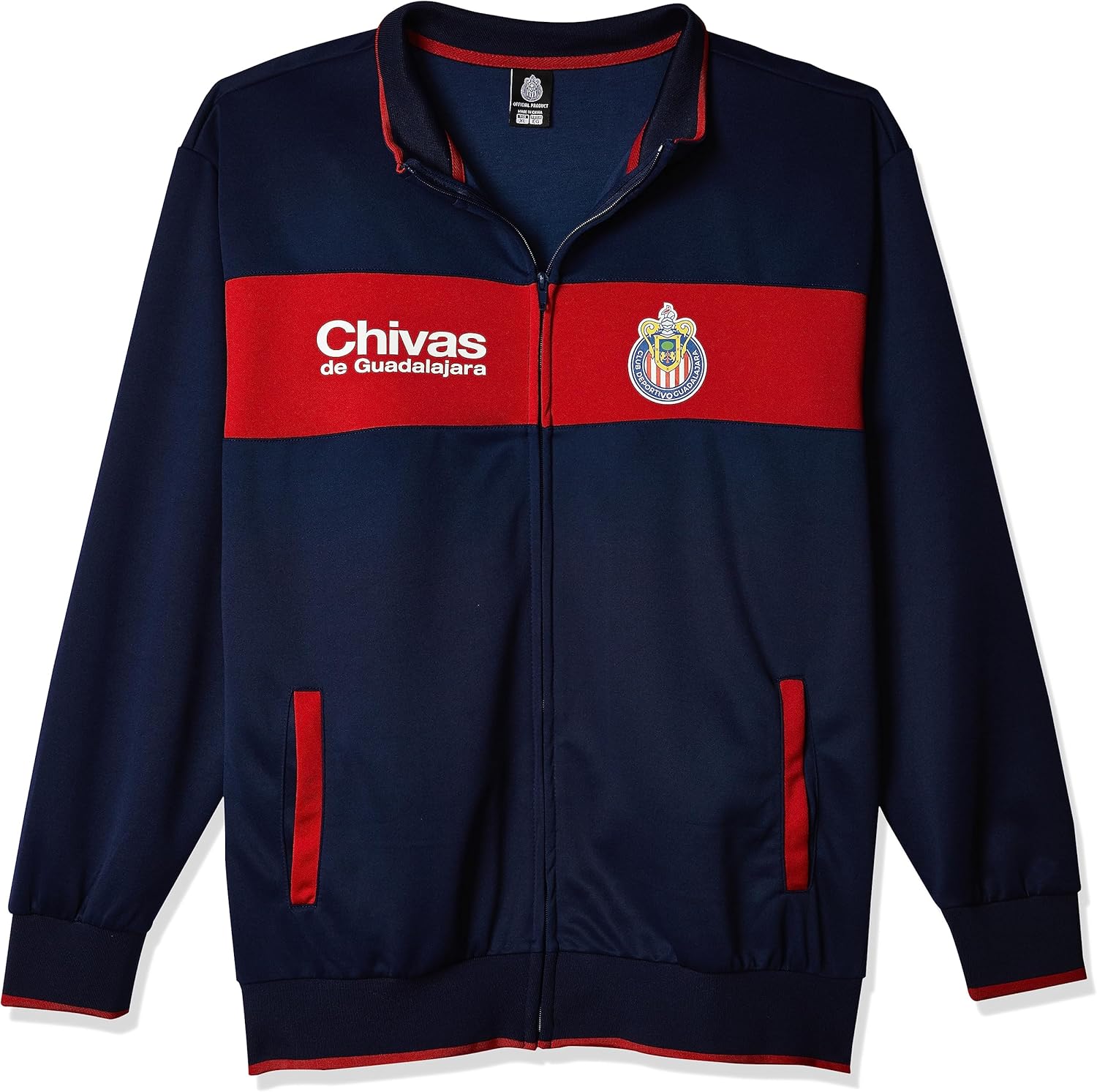Pro League Soccer Track Jacket for Club Deportivo Guadalajara Fans