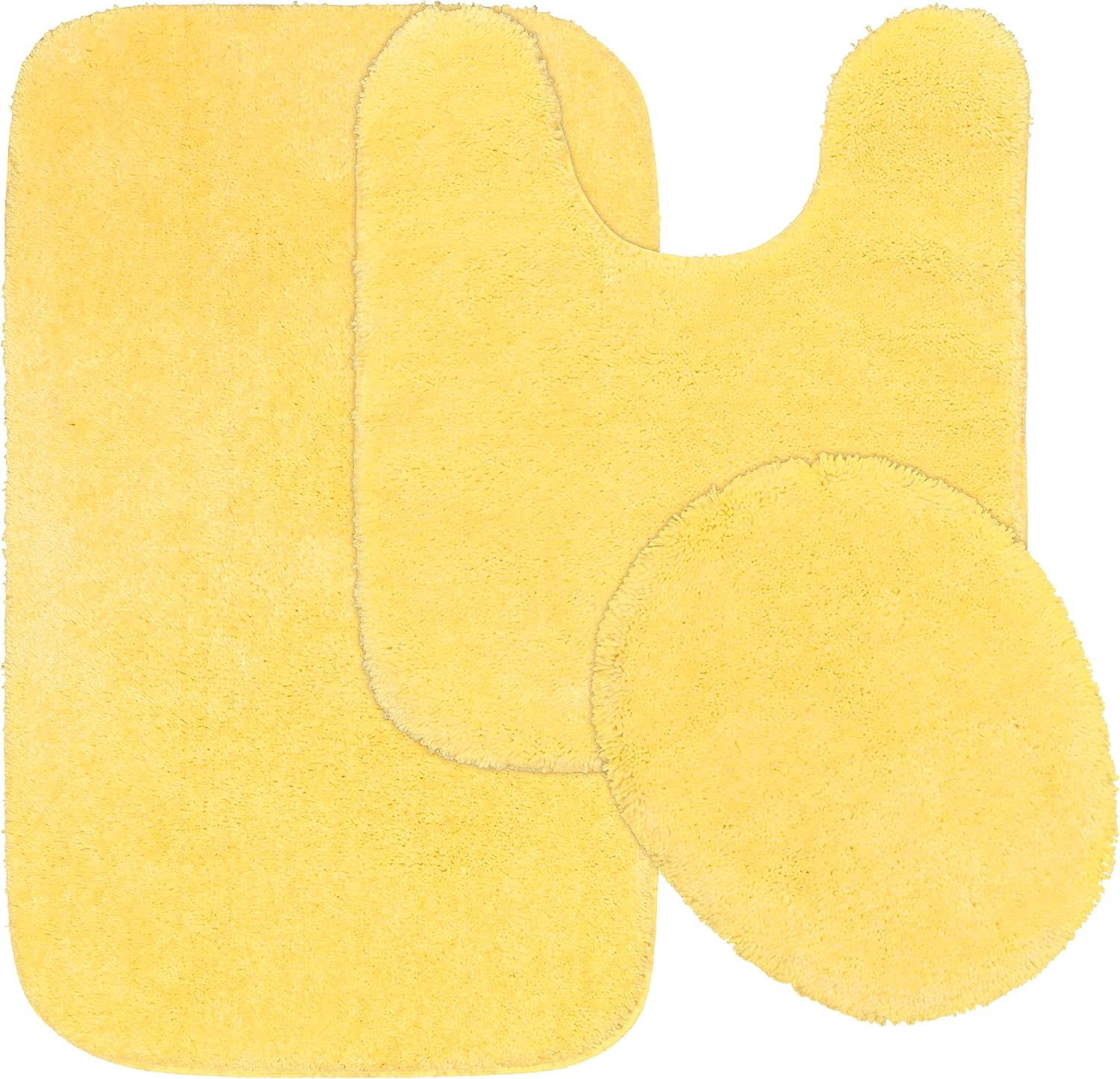 Garland Rug Traditional Nylon Washable Rubber Ducky 3 Piece Set