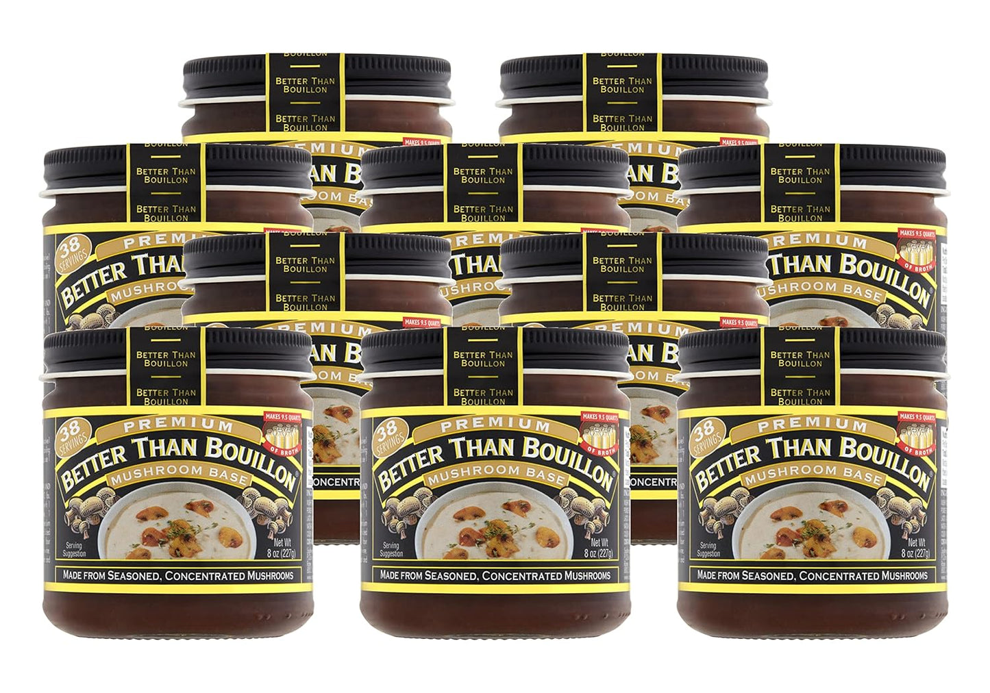 Better Than Bouillon Premium Mushroom Base for Flavorful Broth