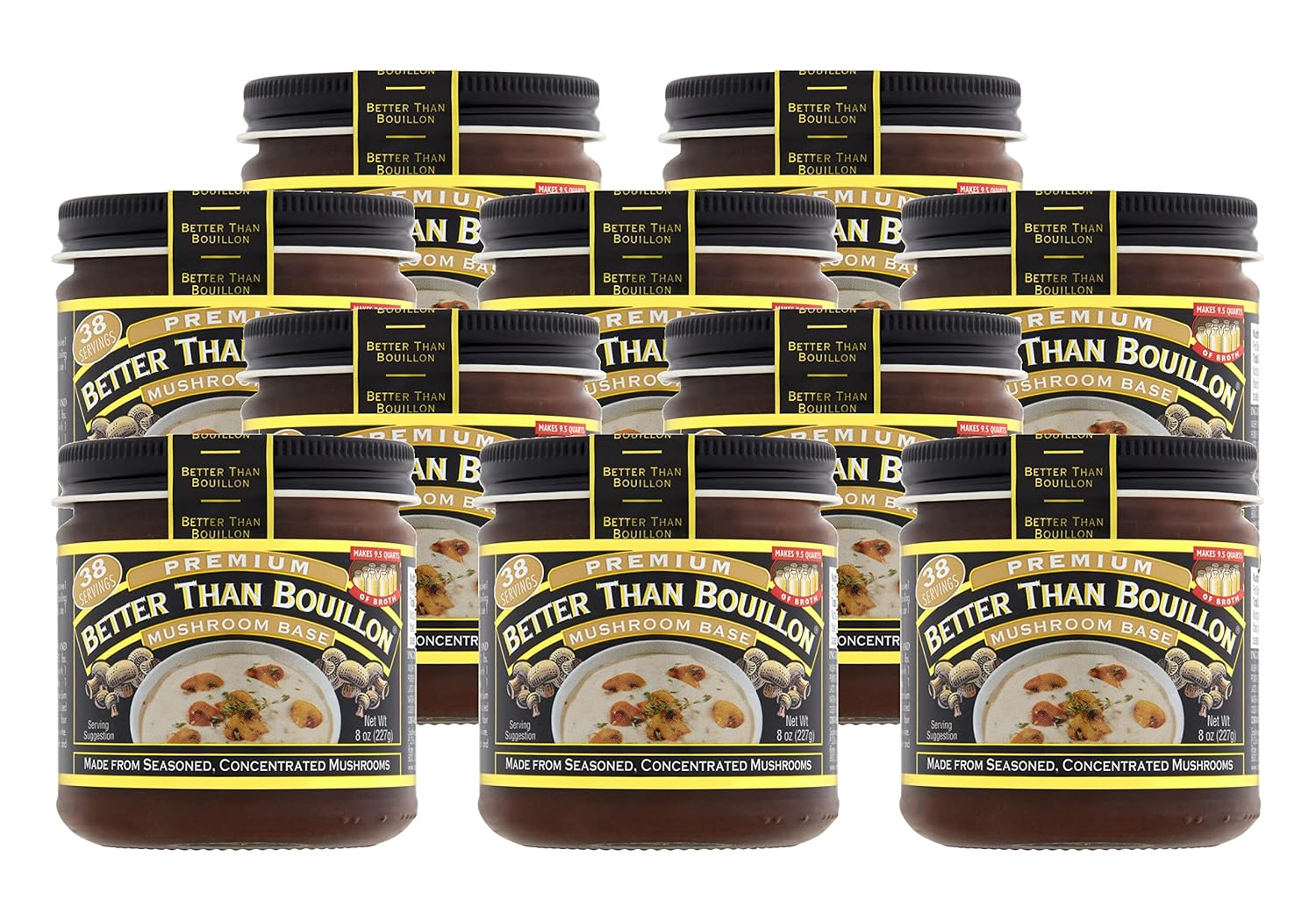 Better Than Bouillon Premium Mushroom Base for Flavorful Broth