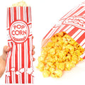 Leak-proof Grease Resistant Popcorn Bags 1000 Pack - Retro Red/White