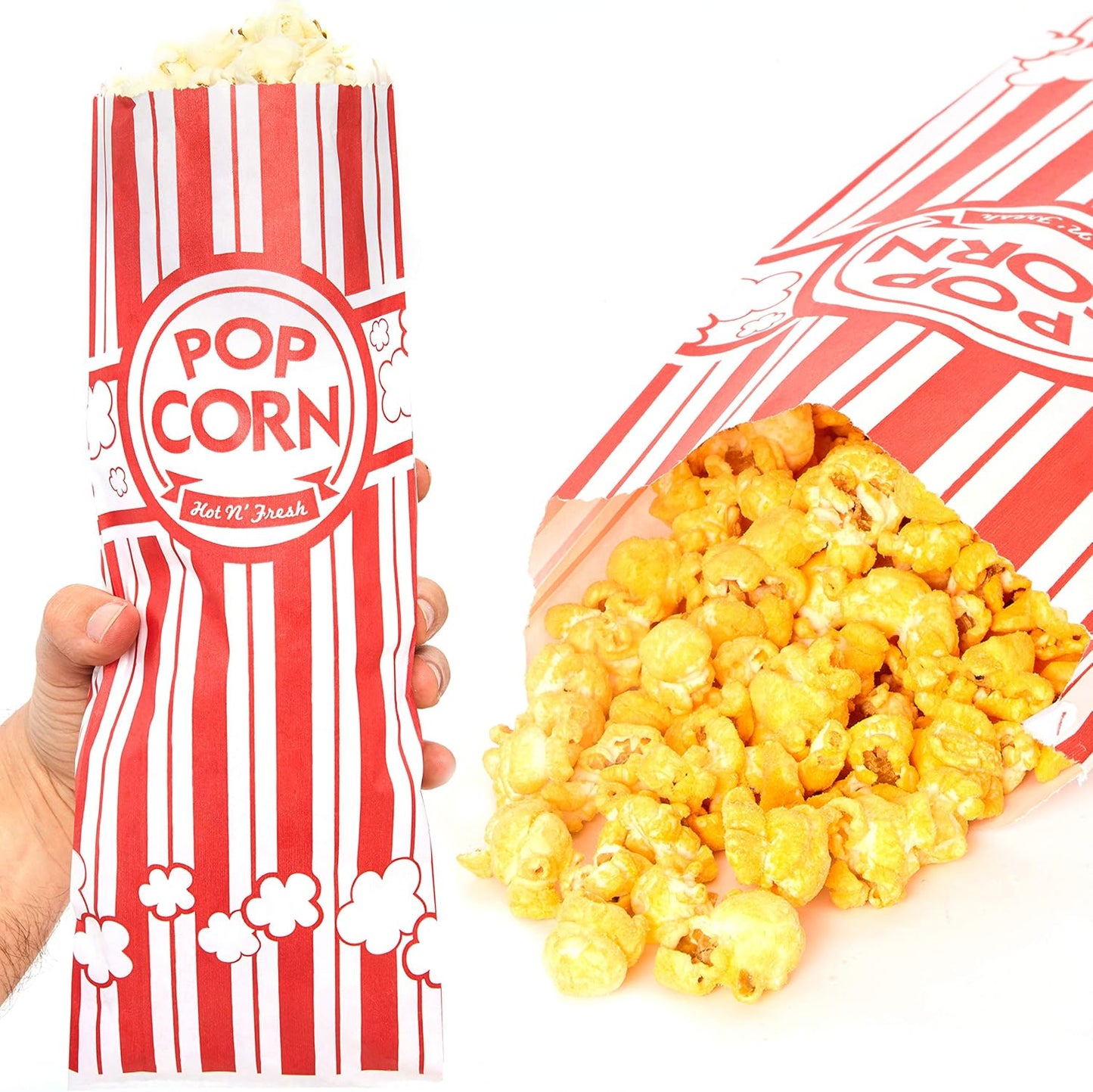 Leak-proof Grease Resistant Popcorn Bags for Movie Nights