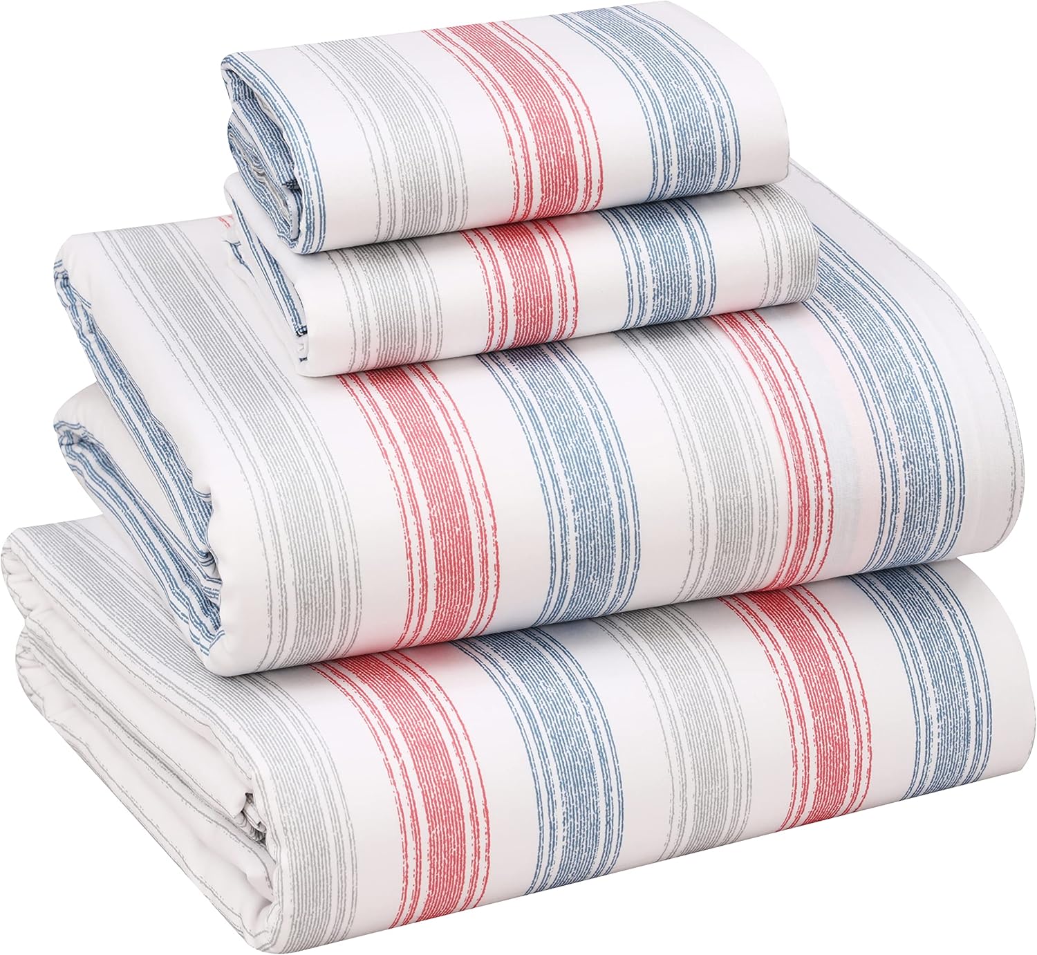 100% Cotton Queen Size Sheet Set for Ultimate Comfort and Durability