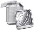 (300 Pack) 8 x 8 Square Baking Cake Pans with Dome Lids - Bulk