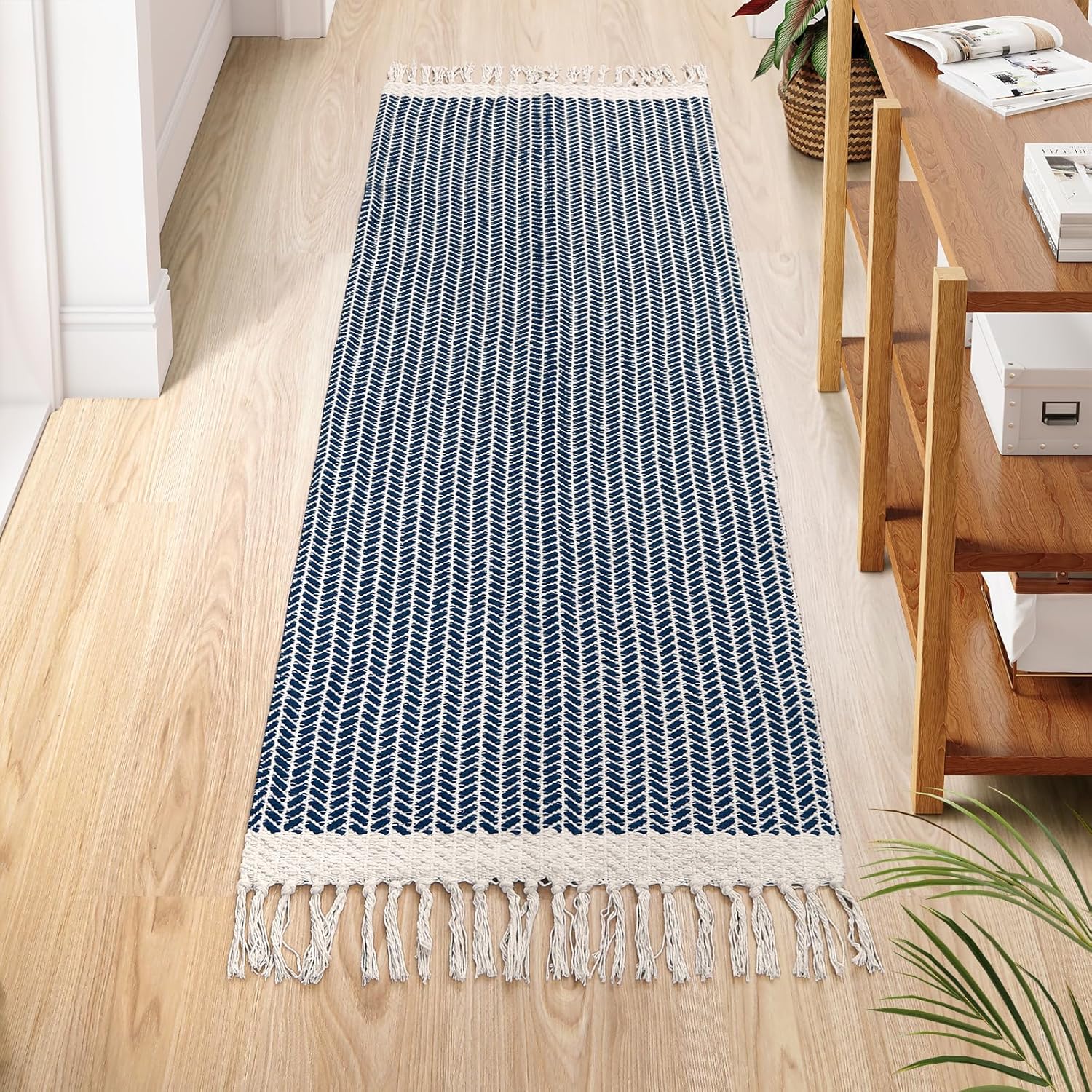 Lahome Boho Kitchen Runner Rug for Laundry Room and Hallways