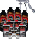 Custom Coat Bright Silver 1 Gallon Urethane Spray-On Truck Bed Liner