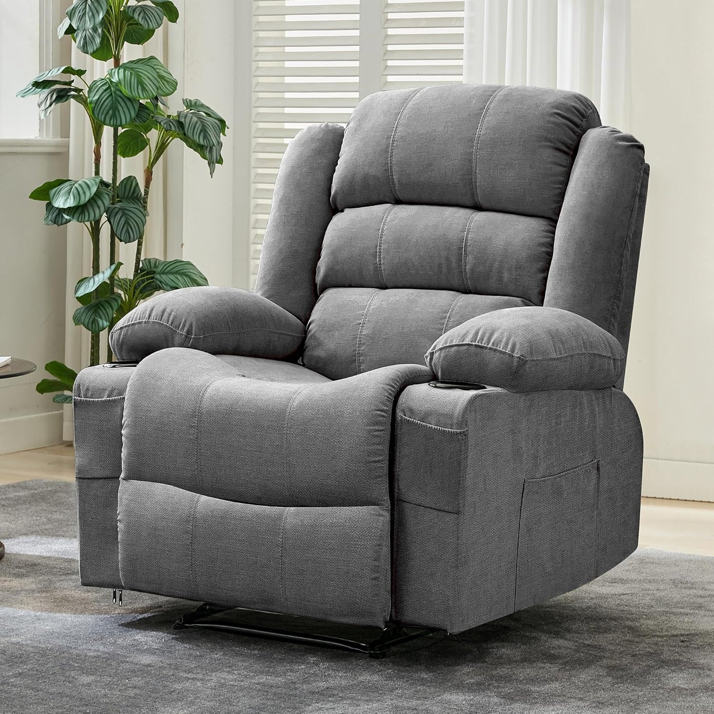 Widen Oversize Recliner: Rocking & Comfy Lounge Chair