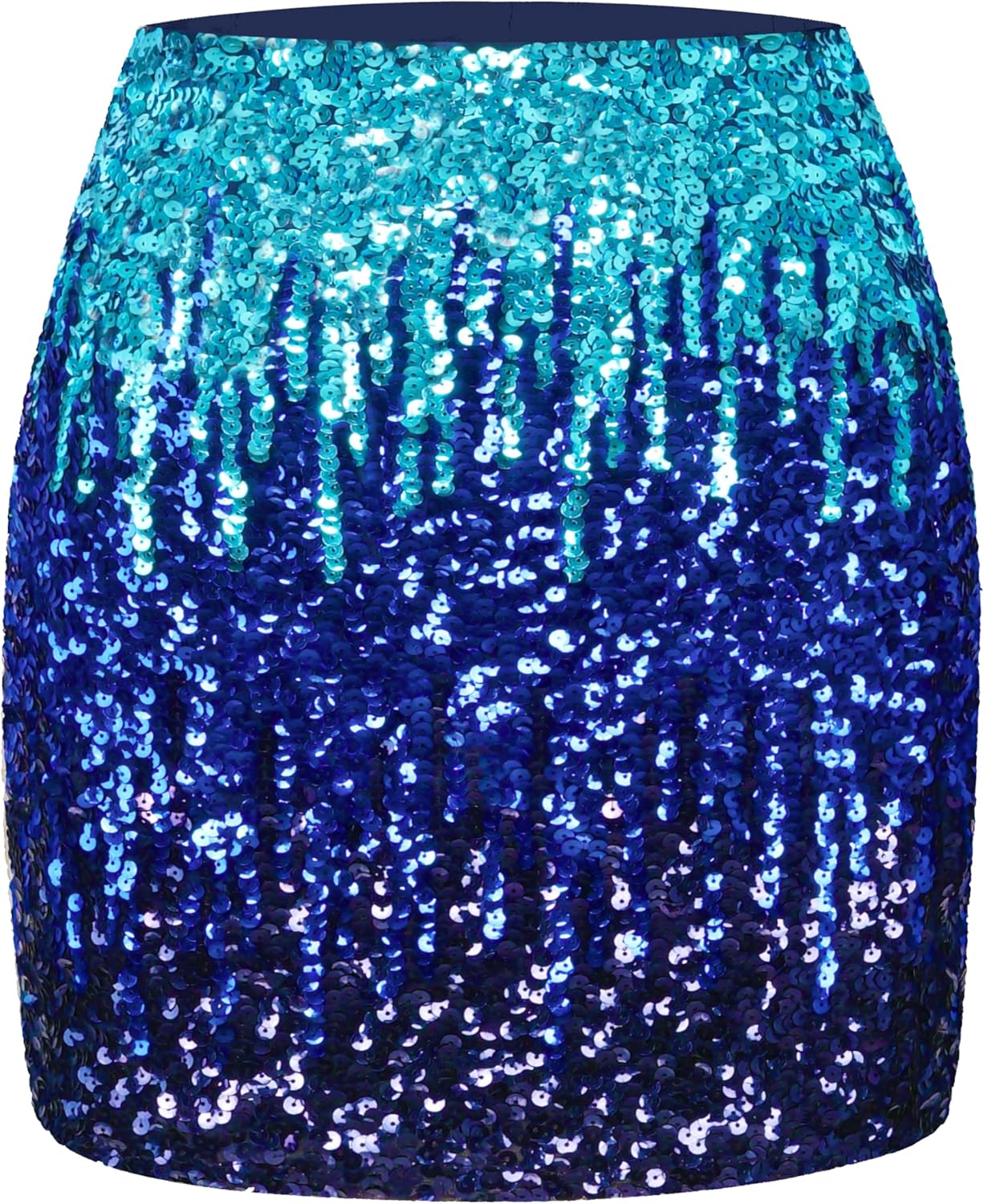 MANER Women's Sequin Skirt for Night Out and Parties