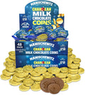 Hanukkah Gelt Milk Chocolate Coins (48 Bags) - Creamy Treats