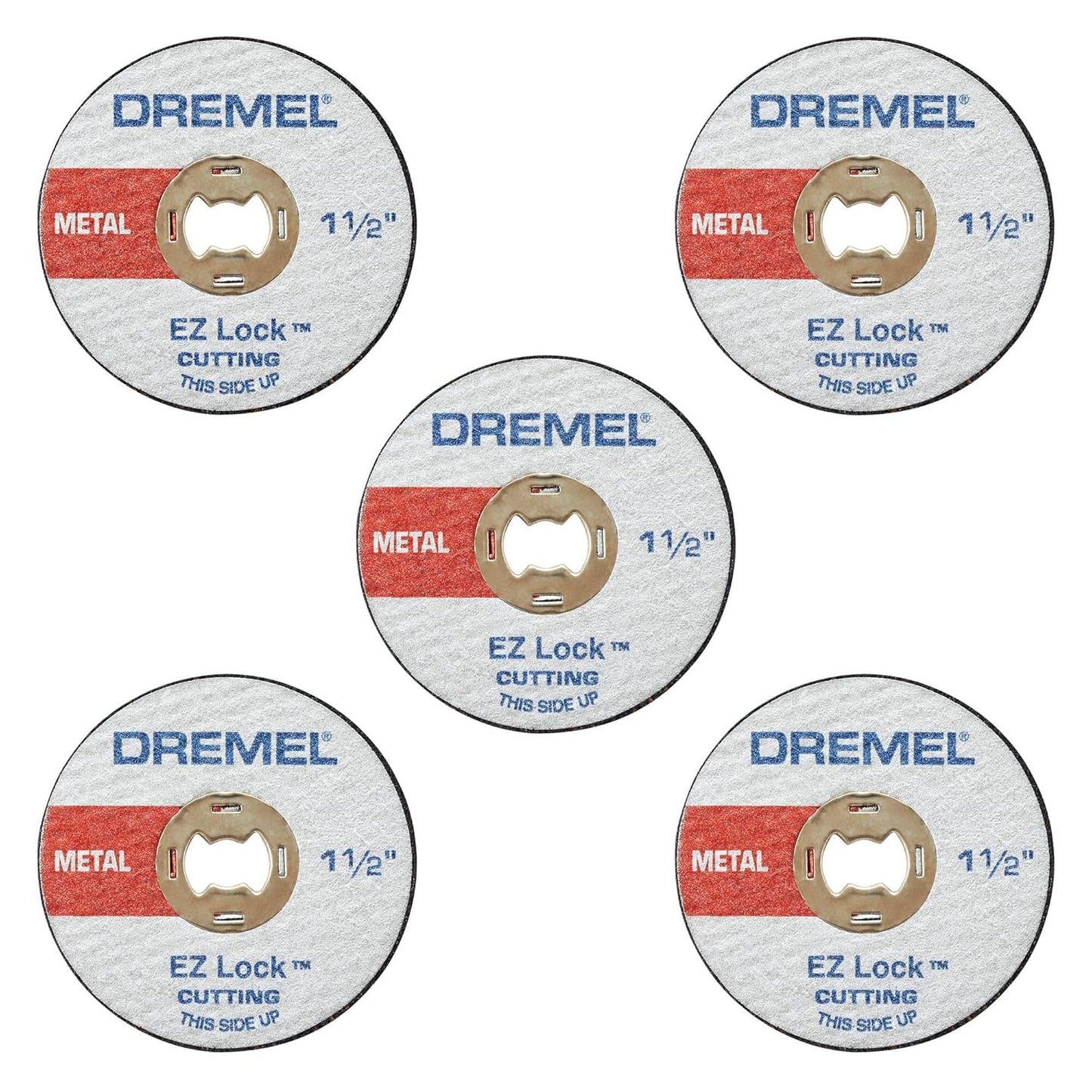 Dremel EZ Lock Cut-Off Wheels - Metal Cutting Disc Set