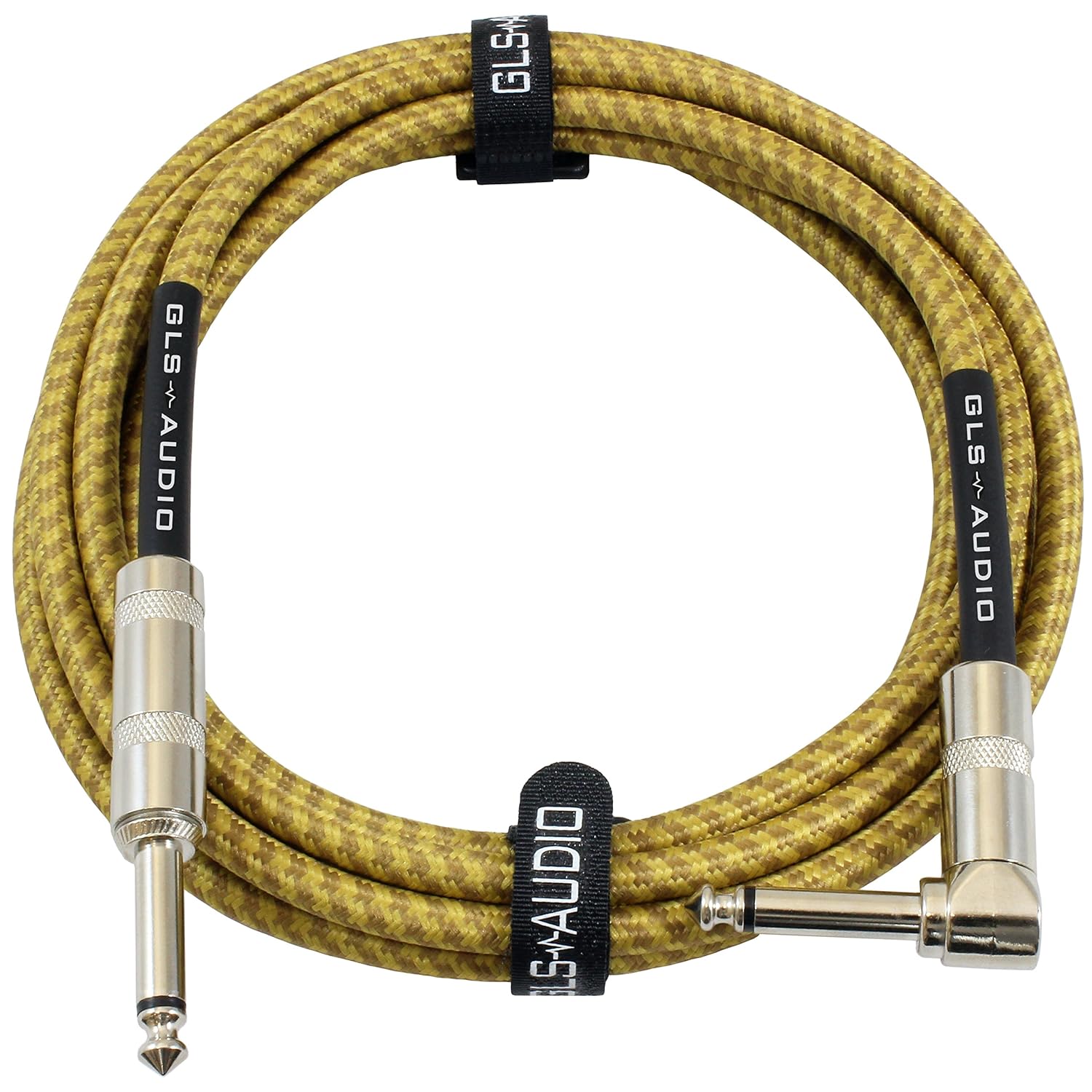 GLS Audio 10ft Braided Tweed Guitar Cable