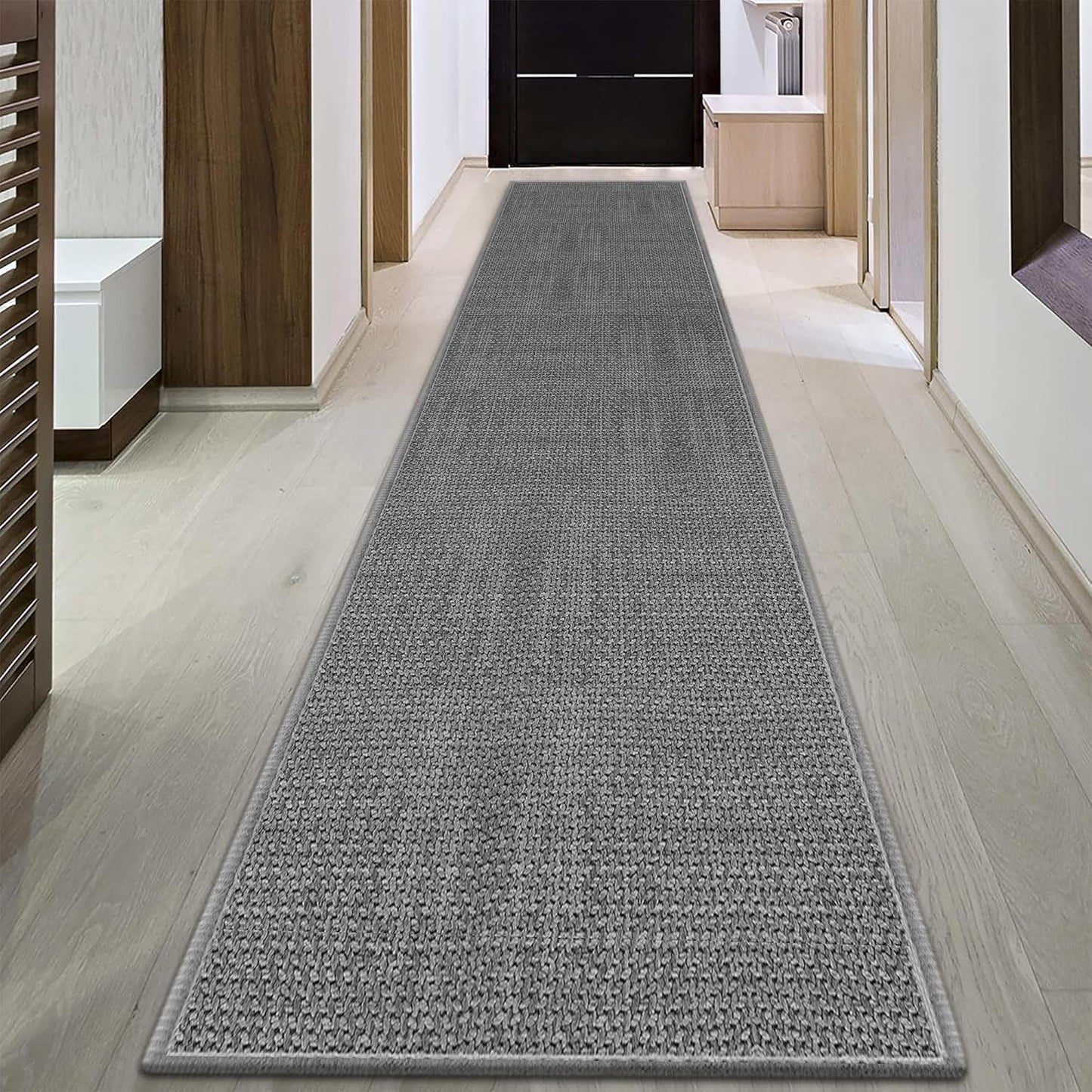 GOYLSER 15ft Laundry Rug Runner Non Slip for Kitchen and Hallway