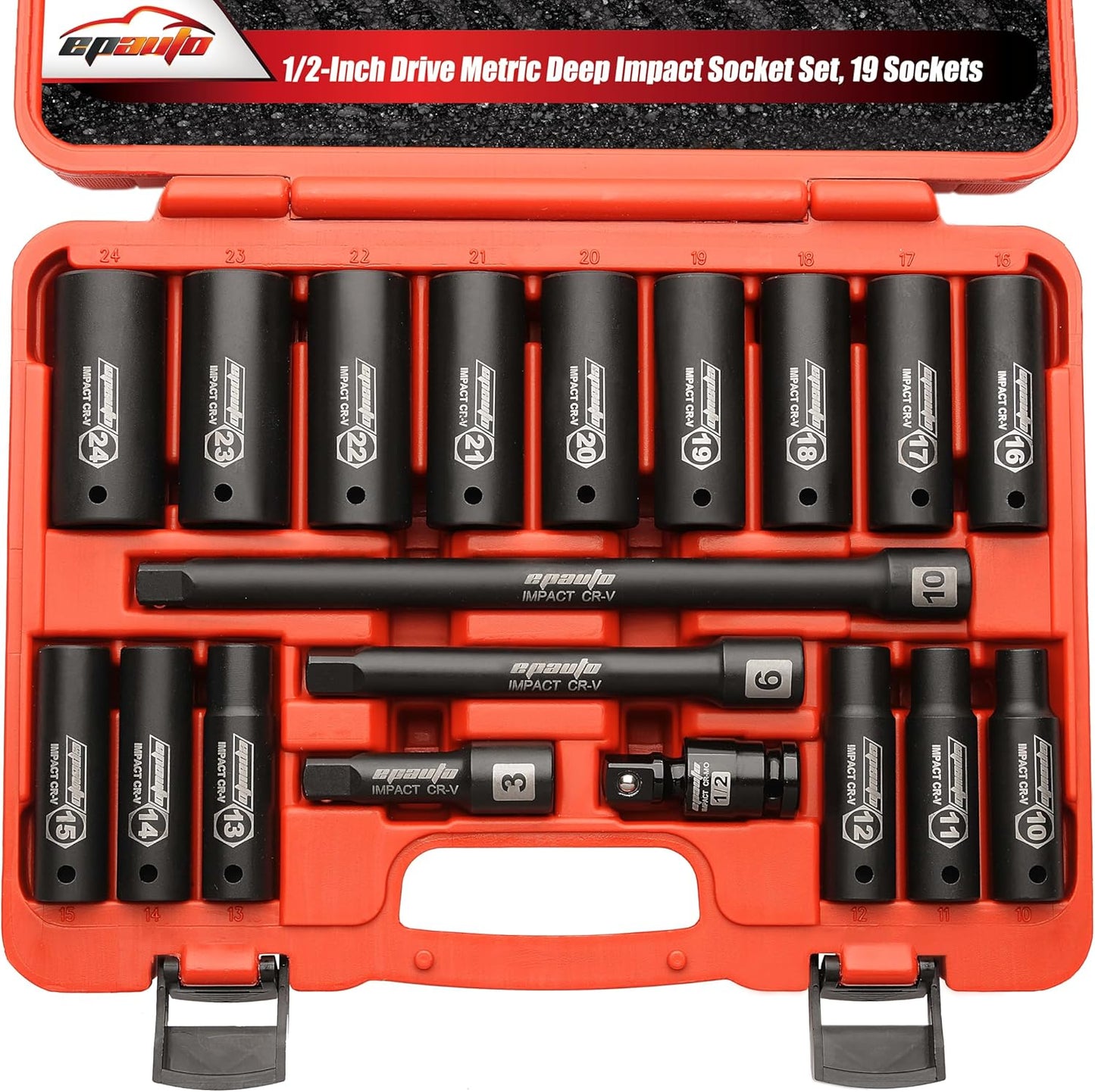 EPAuto 1/2-Inch Drive Metric Deep Impact Socket Set Review