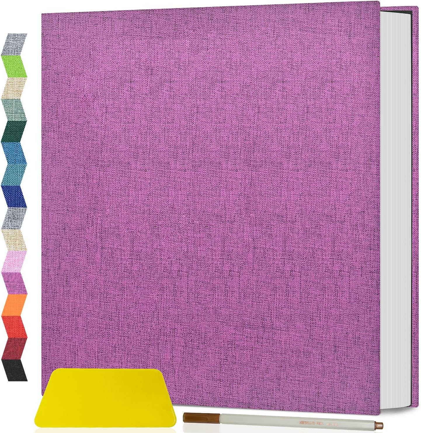 Popotop Photo Album Self Adhesive Scrapbook for Cherished Memories