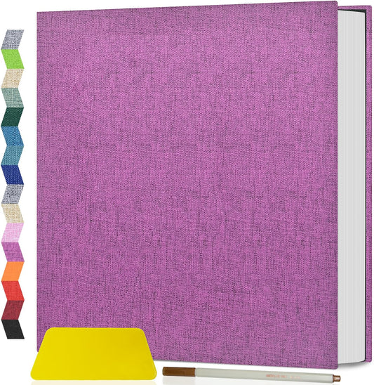 Popotop Photo Album Self Adhesive Scrapbook for Cherished Memories