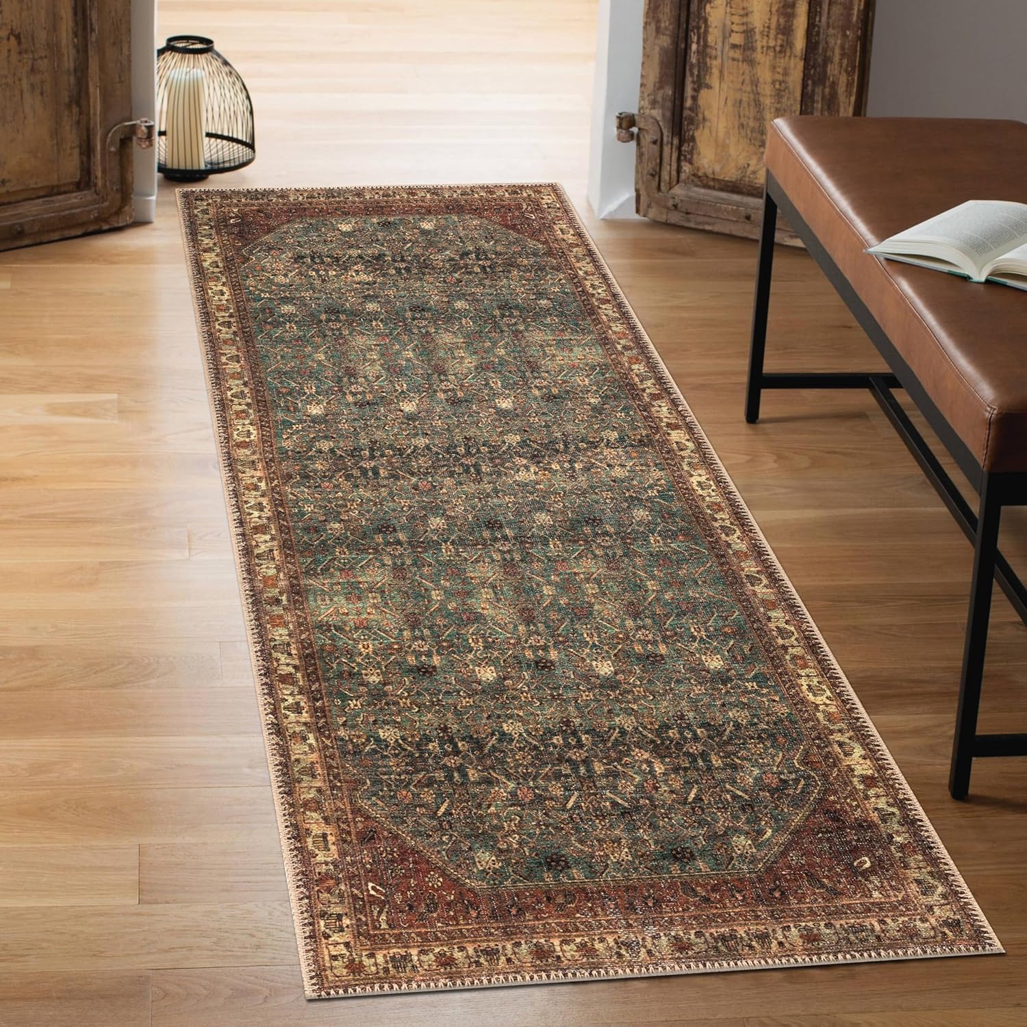 Keen Home Design 2x7 Rug - Vintage Machine Washable Runner