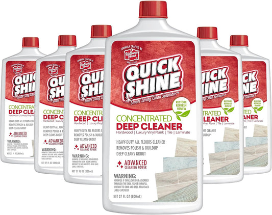 Quick Shine Multi Surface Deep Floor Cleaner & Wax Remover 27oz