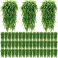 Geosar 96 Pcs 32 in Artificial Hanging Boston Ferns - Bulk Faux