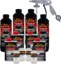 Custom Coat GM White 1 Gallon Urethane Spray-On Truck Bed Liner Kit