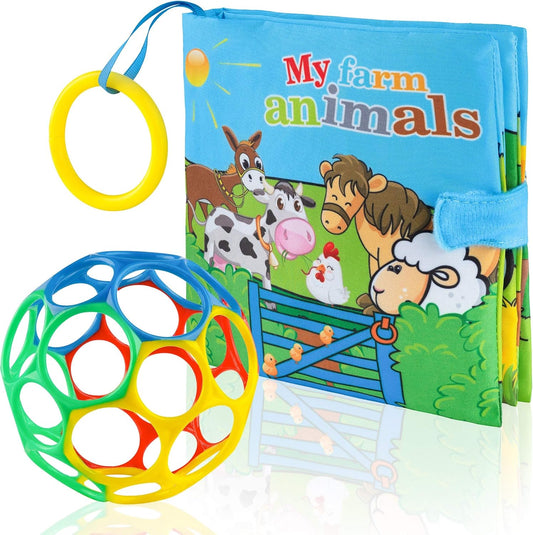 Sensory Toy Gift Set for Babies 6-12 Months - Hide-n-Side Fun