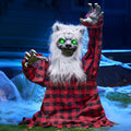 Animated Werewolf Groundbreaker Halloween Decor - Scary Lawn Prop