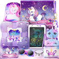 Unicorns Gift Set for Girls Ages 3-12 - 12PCS Magical Box