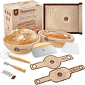 9 in Round & 10 in Oval Banneton Sourdough Proofing Baskets - Complete