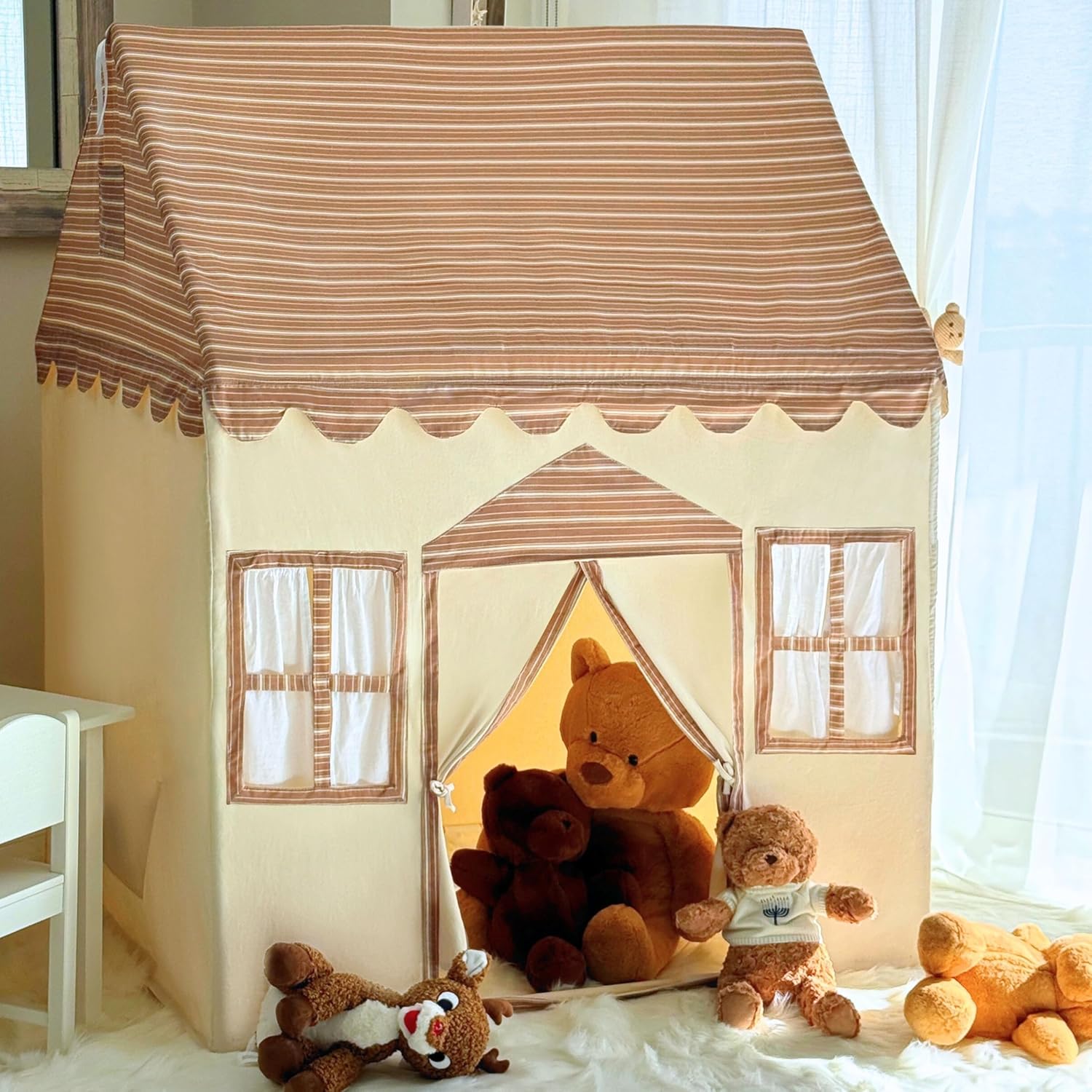 CPSC Certified Kids Indoor Tent with Lights